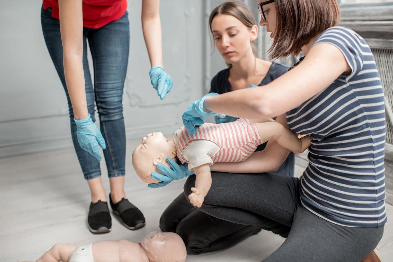Practical first aid training